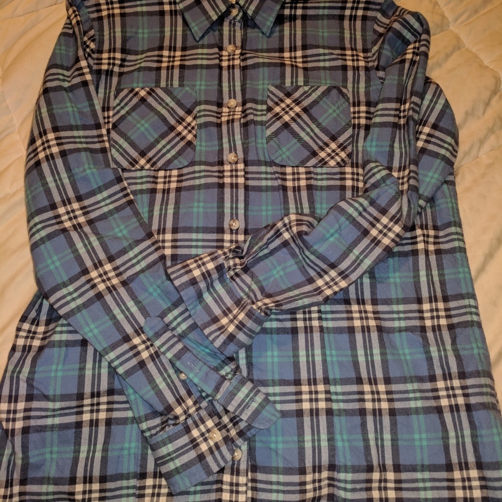 🌲LL Bean flannel shirt, Size M